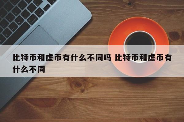 比特币和虚币有什么不同吗 比特币和虚币有什么不同