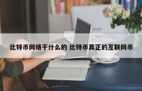 比特币网络干什么的 比特币真正的互联网币